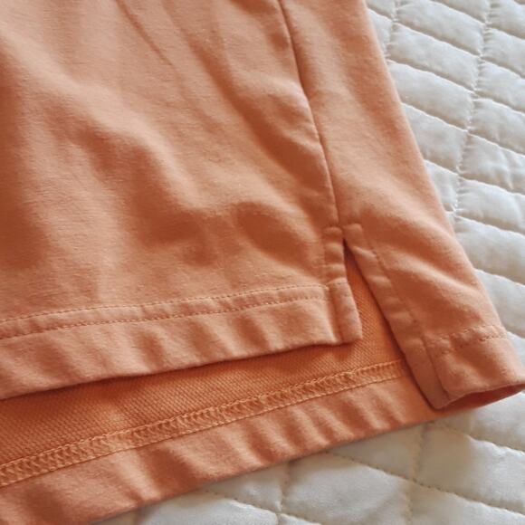 Mens Sz XL Orange Cool Skin Moisture Wicking Breathable SS Polo Golf Shirt - Picture 7 of 11